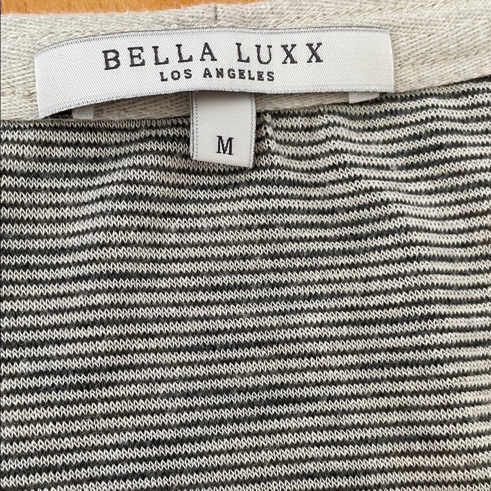 Bella Luxx Pretty Heather Gray Two-Piece Outfit M - Picture 2 of 11